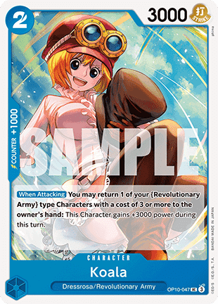 Koala (OP10-047) - Royal Blood (Uncommon) [OP10-047] Main image