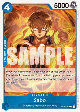 Sabo (OP10-049) - Royal Blood (Rare) [OP10-049] Immagine principale del prodotto