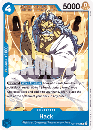Hack (OP10-051) - Royal Blood (Uncommon) [OP10-051] Main image