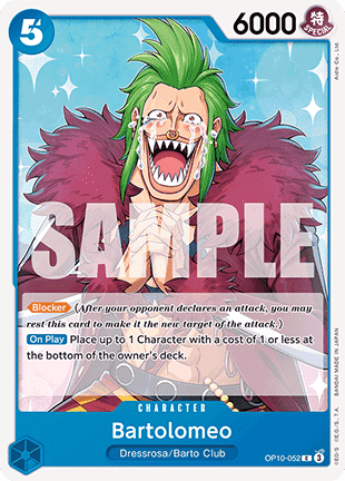 Bartolomeo (OP10-052) - Royal Blood (Common) [OP10-052] Main image