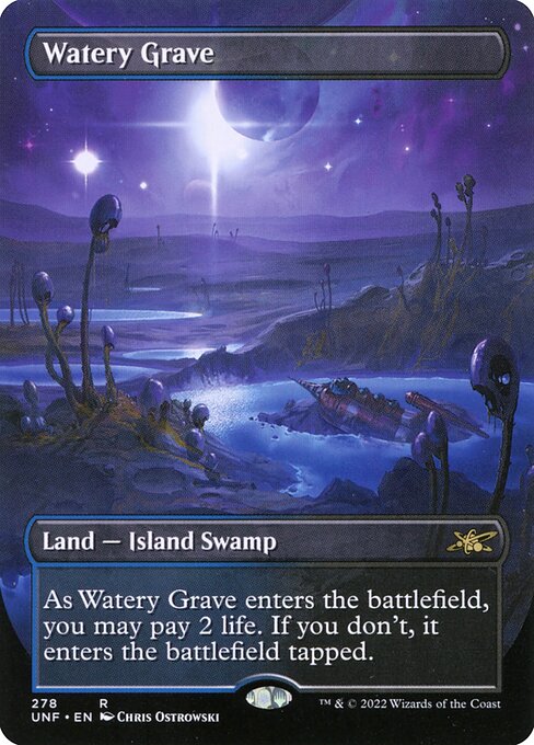 Watery Grave – Unfinity (UNF-278) Magic: The Gathering card | LC-REM-20260804-15339703075148-81706879-ec5d-4b17-b4bc-5f7cb37557a5 Hoofdafbeelding