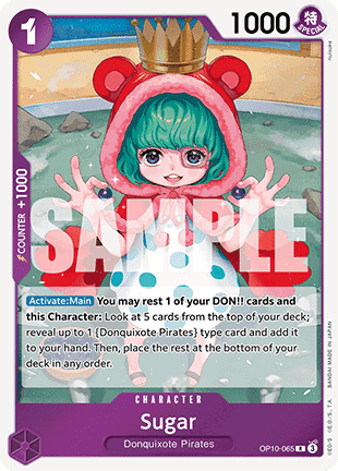 Sugar (OP10-065) - Royal Blood (Rare) [OP10-065] Main image