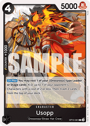 Usopp (OP10-081) - Royal Blood (Common) [OP10-081] Main image