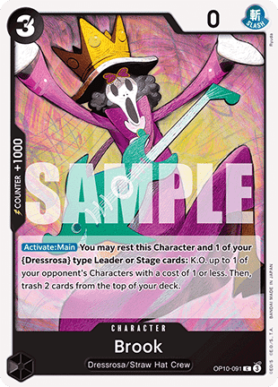 Brook (OP10-091) - Royal Blood (Common) [OP10-091] Image principale du produit