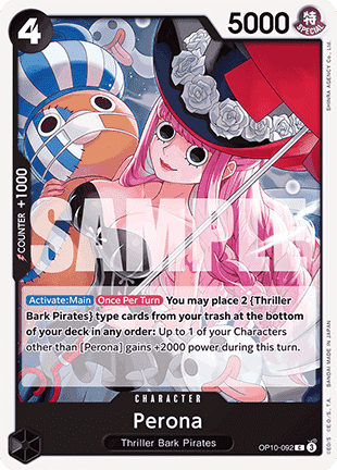 Perona (OP10-092) - Royal Blood (Common) [OP10-092] Main image