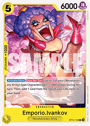 Emporio.Ivankov (OP10-102) - Royal Blood (Common) [OP10-102] Main image