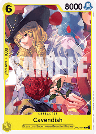 Cavendish (OP10-105) - Royal Blood (Common) [OP10-105] Main image