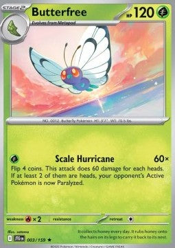 Butterfree - Journey Together (Rare) [JTG-003] Hauptbild