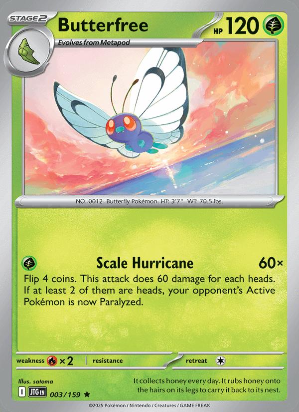 Butterfree - Journey Together (Rare) [JTG-003] Main image