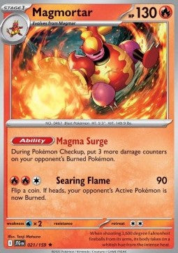 Magmortar - Journey Together (Rare) [JTG-021] Hover Image