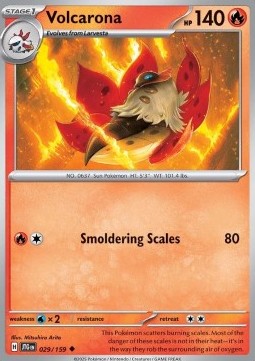 Volcarona - Journey Together (Uncommon) [JTG-029] Hover Image