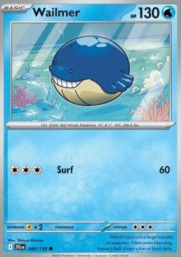 Wailmer - Journey Together (Common) [JTG-040] Hover Image