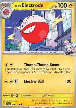 Iono's Electrode - Journey Together (Uncommon) [JTG-048] Main image