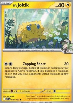 N's Joltik - Journey Together (Common) [JTG-049] Hover Image