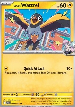 Iono's Wattrel - Journey Together (Common) [JTG-054]