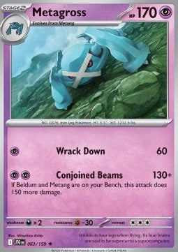 Metagross - Journey Together (Rare) [JTG-063] Imagen principal del producto