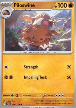 Piloswine - Journey Together (Common) [JTG-078] Hover Image