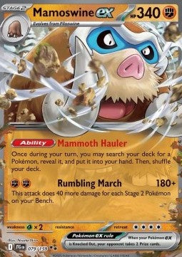 Mamoswine ex - Journey Together (Double Rare) [JTG-079] Imagen principal del producto