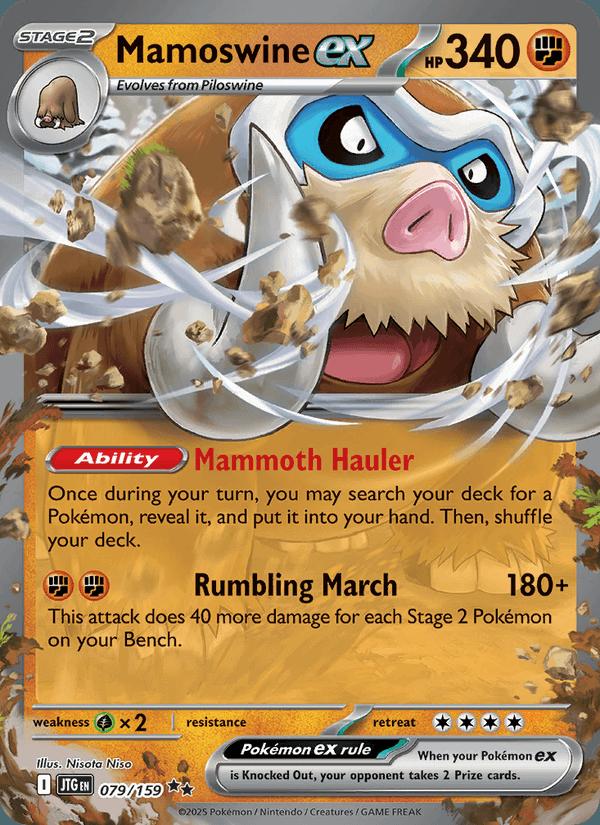 Mamoswine ex - Journey Together (Double Rare) [JTG-079] Hoofdafbeelding