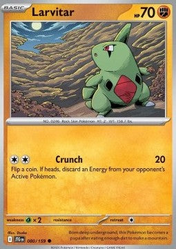 Larvitar - Journey Together (Common) [JTG-080] Hover Image