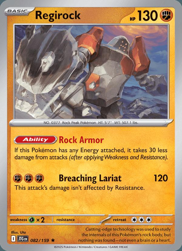 Regirock - Journey Together (Rare) [JTG-082] Hoofdafbeelding