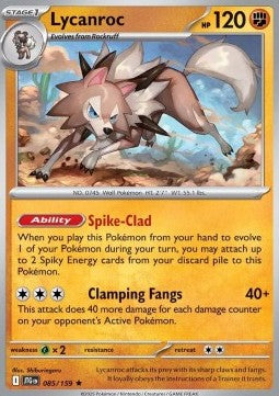 Lycanroc - Journey Together (Rare) [JTG-085] Imagen principal del producto