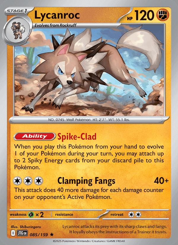 Lycanroc - Journey Together (Rare) [JTG-085] Hoofdafbeelding