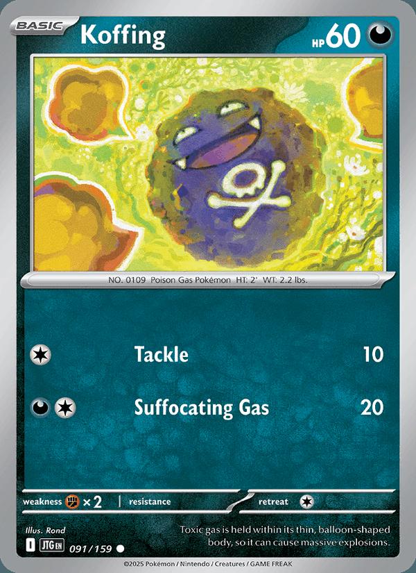 Koffing - Journey Together (Common) [JTG-091] Hoofdafbeelding