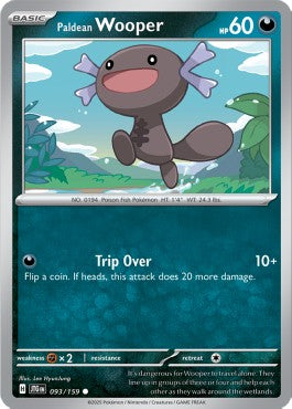 Paldean Wooper - Journey Together (Common) [JTG-093] Imagen principal del producto