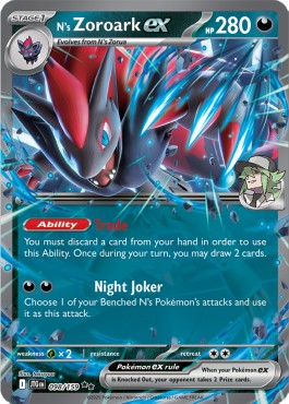N's Zoroark ex - Journey Together (Double Rare) [JTG-098] Main image