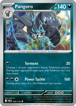 Pangoro - Journey Together (Uncommon) [JTG-099] Imagen principal del producto