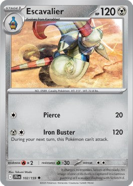 Escavalier - Journey Together (Uncommon) [JTG-102] Hover Image