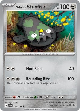 Galarian Stunfisk - Journey Together (Common) [JTG-106] Hauptbild