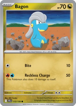 Bagon - Journey Together (Common) [JTG-112] Hover Image