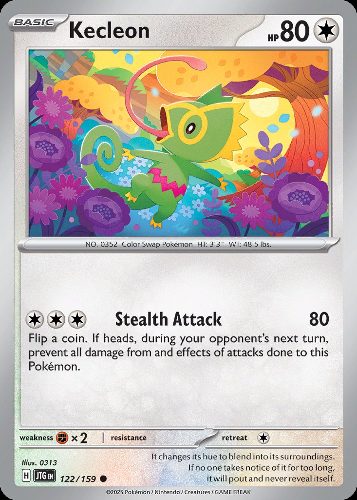 Kecleon - Journey Together (Common) [JTG-122] Image principale du produit