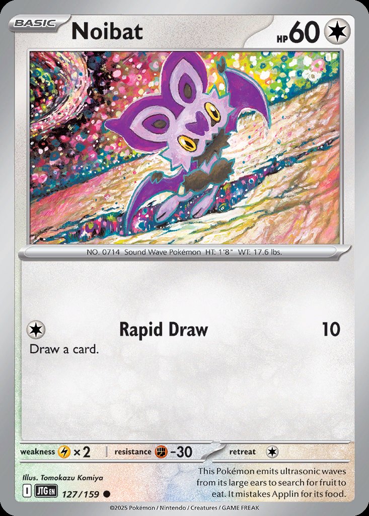 Noibat - Journey Together (Common) [JTG-127] Image principale du produit