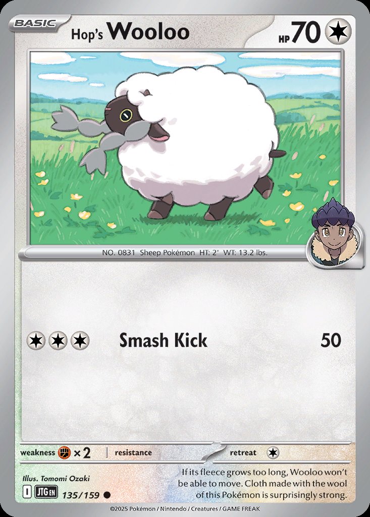 Hop's Wooloo - Journey Together (Common) [JTG-135] Hoofdafbeelding