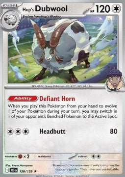 Hop's Dubwool - Journey Together (Rare) [JTG-136] Hover Image