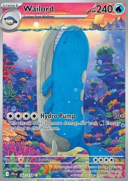 Wailord - Journey Together (Illustration Rare) [JTG-162] Imagen principal del producto
