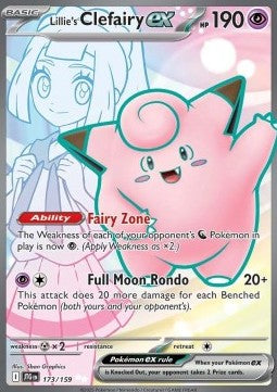 Lillie's Clefairy ex - Journey Together (Ultra Rare) [JTG-173] Hover Image