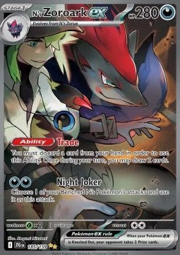 N's Zoroark ex - Journey Together (Special Illustration Rare) [JTG-185] Main image