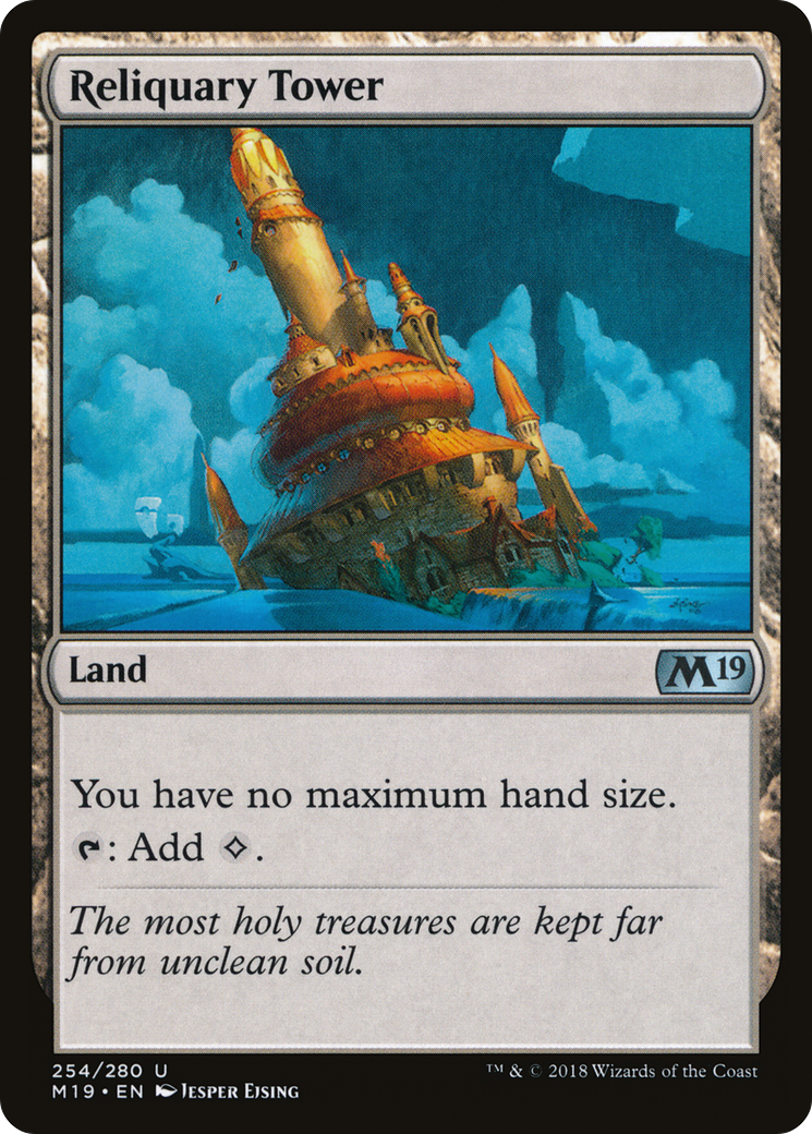 Reliquary Tower – Core 2019 254 – Magic: The Gathering single card Image principale du produit