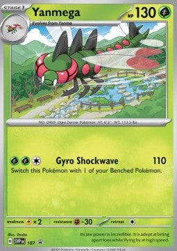 Yanmega - SV Black Star Promos (Promo) [SVP-187] Hover Image
