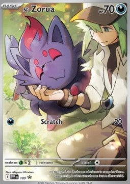 N's Zorua - SV Black Star Promos (Promo) [SVP-189] Immagine principale del prodotto