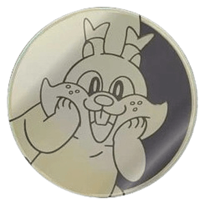 Officiele Pokemon-munt met Greedent uit de set Journey Together Main image