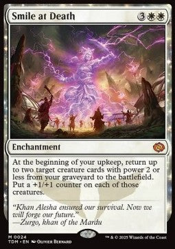 Smile at Death - Tarkir: Dragonstorm (Mythic) [TDM-24] Immagine principale del prodotto