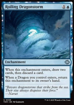 Roiling Dragonstorm - Tarkir: Dragonstorm (Uncommon) [TDM-55] Hauptbild