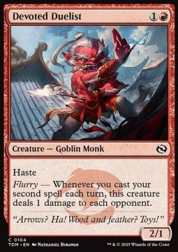 Devoted Duelist - Tarkir: Dragonstorm (Common) [TDM-104] Main image
