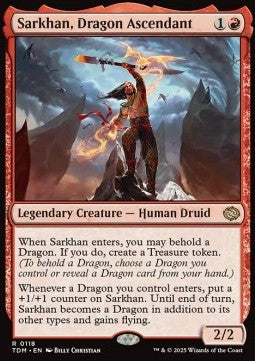 Sarkhan, Dragon Ascendant - Tarkir: Dragonstorm (Rare) [TDM-118] Hauptbild