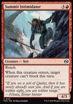 Summit Intimidator - Tarkir: Dragonstorm (Common) [TDM-125] Imagen principal del producto